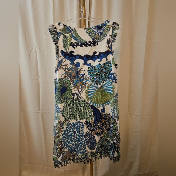 Tibi Multicolor Patterned Mini Dress - Picture 4 of 4